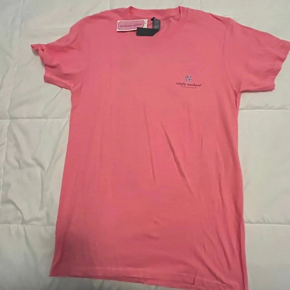 Simply Southern “Doing My Best and Letting God Do The Rest”. Size S. Pink - Picture 2 of 3